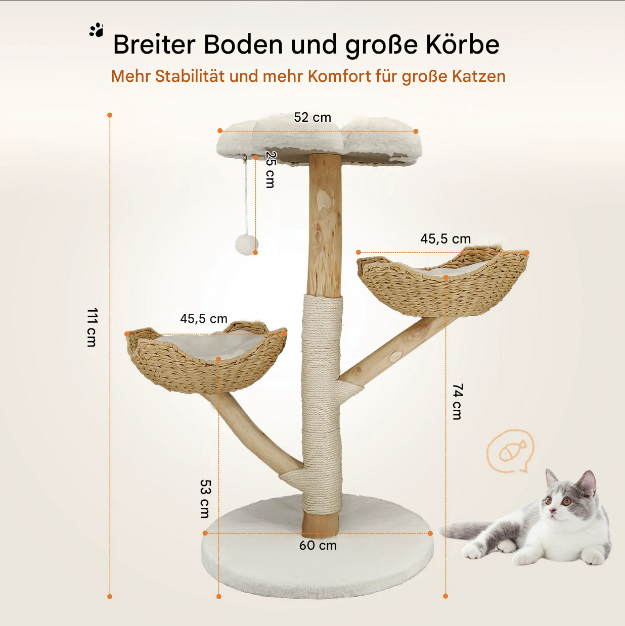 Anthora – Majestätischer Wohnturm für anspruchsvolle Stubentiger
