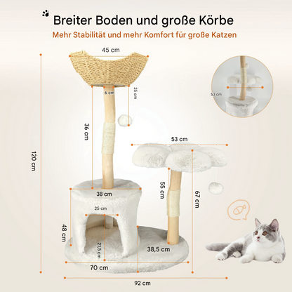 Anthora – Majestätischer Wohnturm für anspruchsvolle Stubentiger