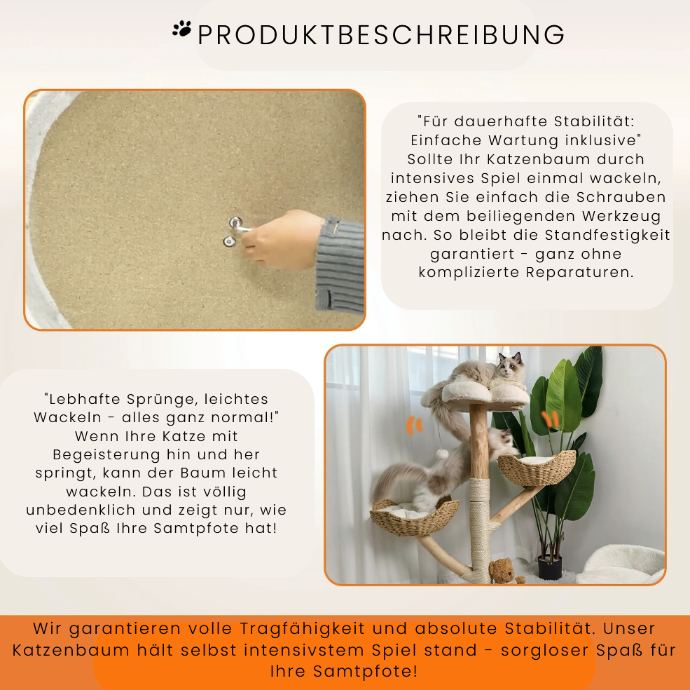 Anthora – Majestätischer Wohnturm für anspruchsvolle Stubentiger